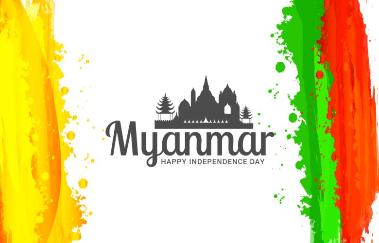 Antecedentes do dia da independência de Mianmar.-2
